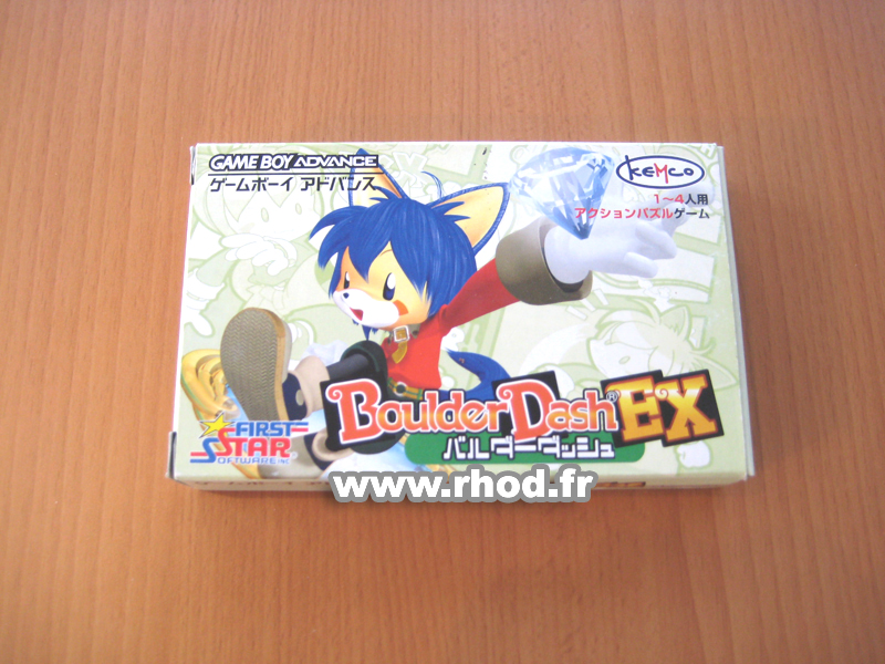 GBA バルダーダッシュEX ゲームボーイアドバンス BOULDER DASH EX - GAME BOY ADVANCE JAPANESE8